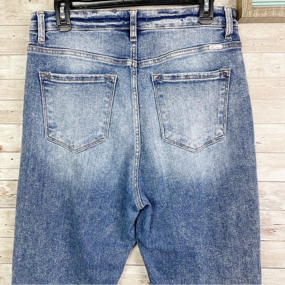 KanCan Signature Baggy Fit Stretch Denim Jeans Ultra High Rise in Juniper 29 - Picture 12 of 15